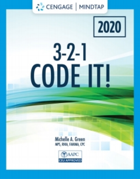 Cover image for book MindTap for Green's 3-2-1 Code It! 2020, 8th Edition [Instant Access], 4 terms