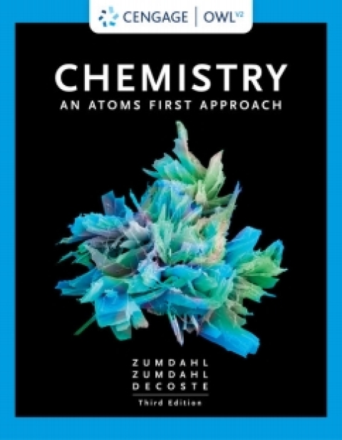 Cover image for book OWLv2 with eBook Student Solutions Manual for Zumdahl/Zumdahl/DeCoste's Chemistry: An Atoms First Approach, 1 term Instant Access
