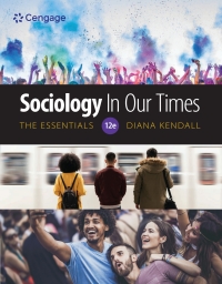 Cover image: Sociology in Our Times: The Essentials 12th edition 9780357299159