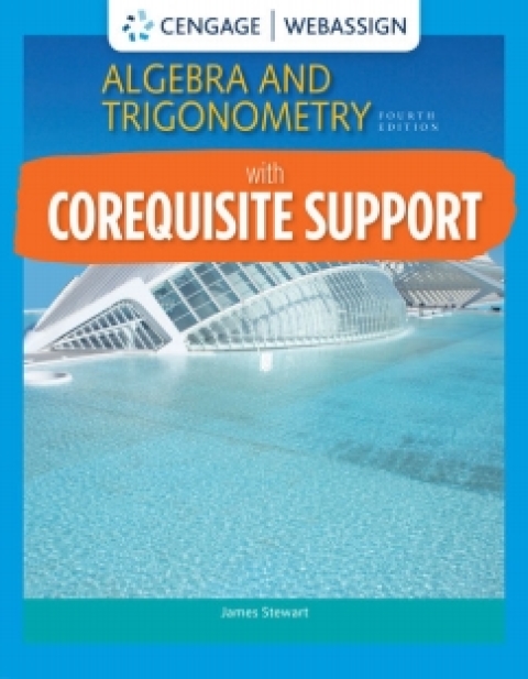 Cover image for book WebAssign with Corequisite Support for Stewart/Redlin/Watson's Algebra & Trigonometry, 4th, 1st Edition [Instant Access], Single-Term