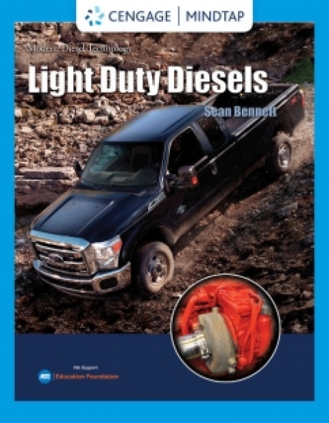 Cover image for book MindTap for Bennett's Modern Diesel Technology: Light Duty Diesels, 1st Edition [Instant Access], 4 terms