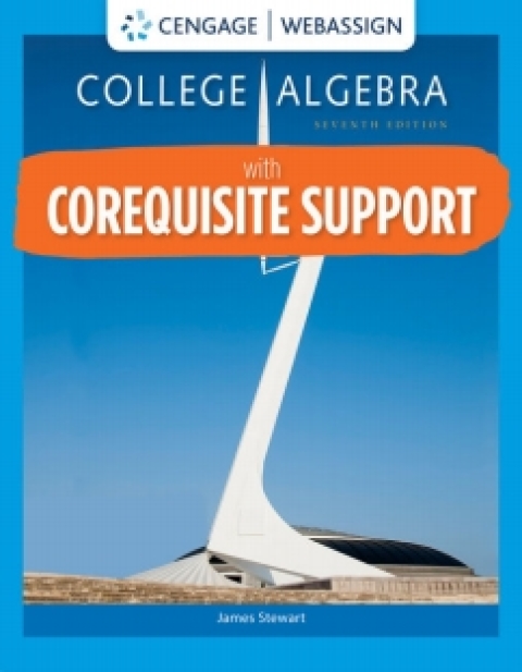 Cover image for book WebAssign with Corequisite Support for Stewart/Redlin/Watson's College Algebra, 7th, 1st Edition [Instant Access], Single-Term
