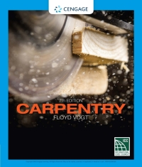 Cover image: Carpentry 7th edition 9781337798198