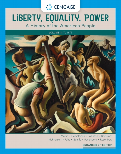 Cover image for book Liberty, Equality, Power: A History of the American People, Enhanced