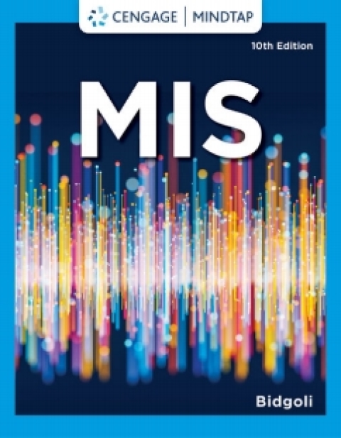 Cover image for book MindTap for Bidgoli's MIS