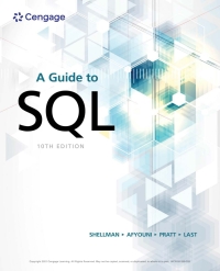 Cover image: A Guide to SQL 10th edition 9780357419823