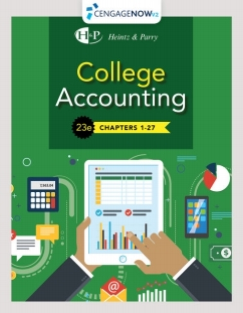 Cover image for book CengageNOWv2 for Heintz/Parry's College Accounting, Chapters 1- 27