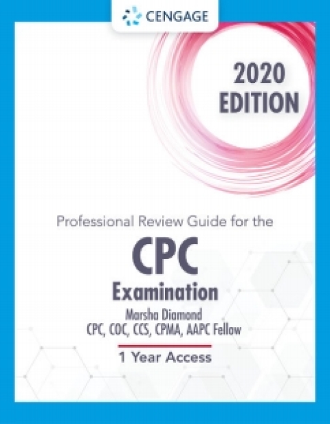 Cover image for book Professional Review Guide for the CPC Examination, 2020 Edition: Online Exam Preparation, 2nd Edition [Instant Access], 2 terms