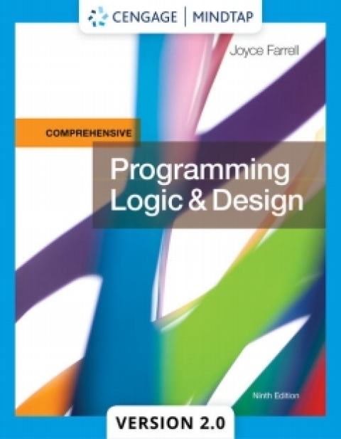 Cover image for book MindTapV2.0 for Farrell's Programming Logic and Design, Comprehensive, with 2020 Updates