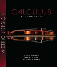 Cover image: Calculus, Metric Edition 9th edition 9780357113462