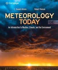 Cover image: Meteorology Today: An Introduction to Weather, Climate, and the Environment 13th edition 9780357452707