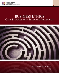 Cover image: Business Ethics: Case Studies and Selected Readings 9th edition 9780357453865