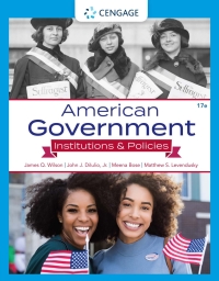 Cover image: American Government: Institutions and Policies 17th edition 9780357459768
