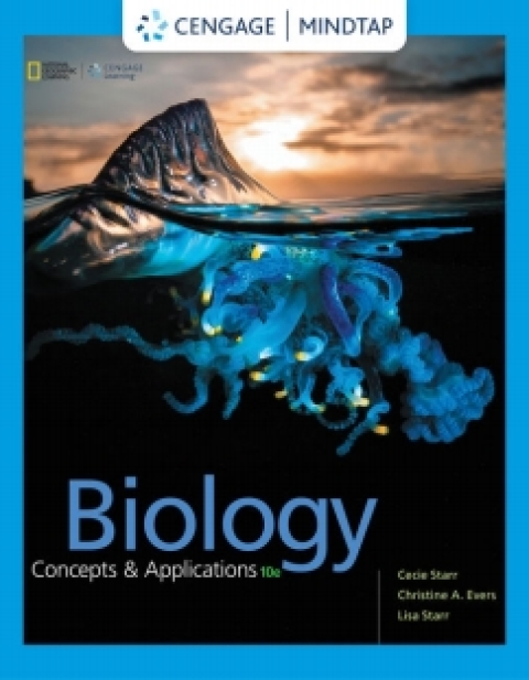 Cover image for book MindTapV2.0 for Starr/Evers/Starr's Biology: Concepts and Applications, 10th Edition, [Instant Access]
