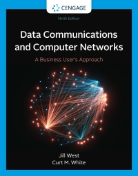 Cover image: Data Communication and Computer Networks: A Business User's Approach 9th edition 9780357504406