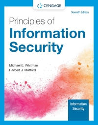 Cover image: Principles of Information Security 7th edition 9780357506554