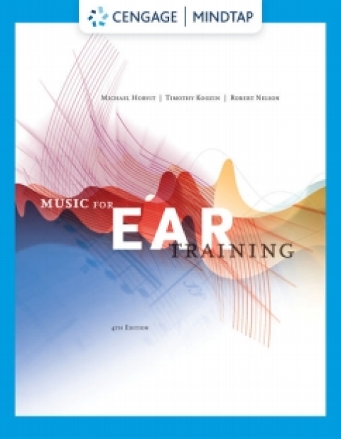 Cover image for book MindTap for Horvit/Nelson/Koozin's Music for Ear Training