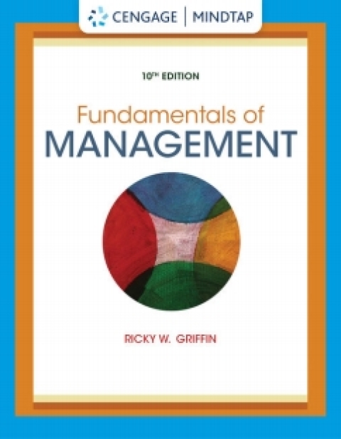 Cover image for book MindTap for Griffin's Fundamentals of Management