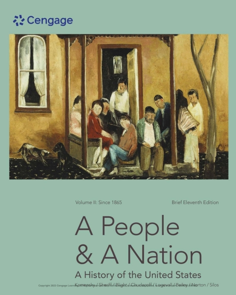 Cover image for book A People and a Nation: A History of the United States, Brief Edition, Volume II