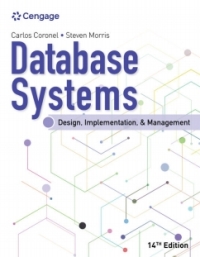 MindTap for Coronel/Morris' Database Systems: Design, Implementation ...