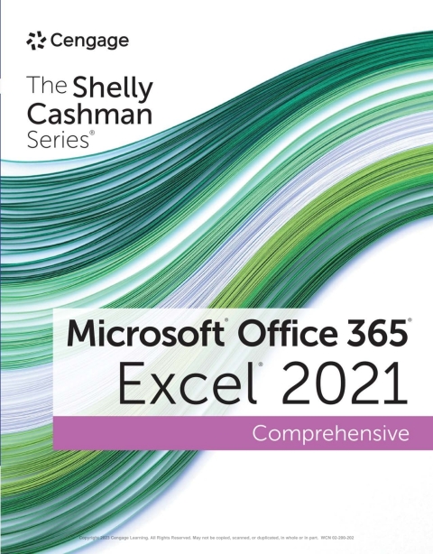 Cover image for book The Shelly Cashman Series® Microsoft® Office 365® & Excel® 2021 Comprehensive