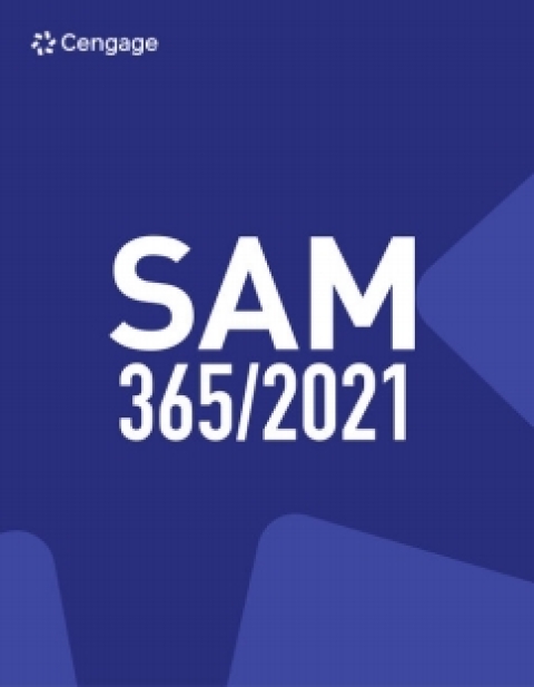 Cover image for book SAM Office 365/2021 Assessments, Training and Projects with access to eBook, Instant Access