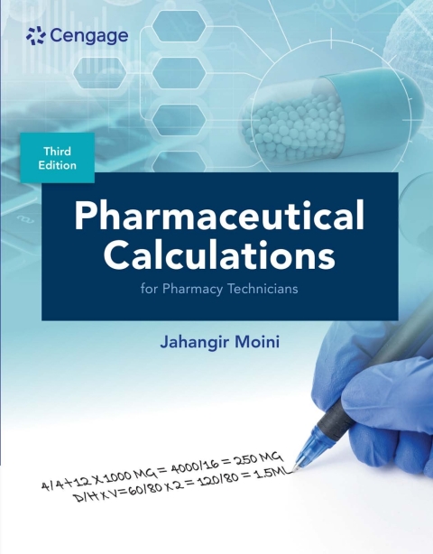 Cover image for book Pharmaceutical Calculations for Pharmacy Technicians