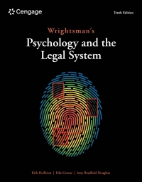 Cover image: Wrightsman's Psychology and the Legal System 10th edition 9780357797464