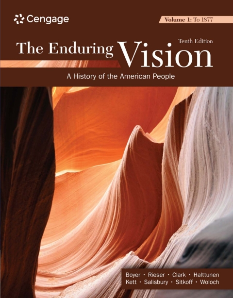 Cover image for book The Enduring Vision, Volume I: To 1877