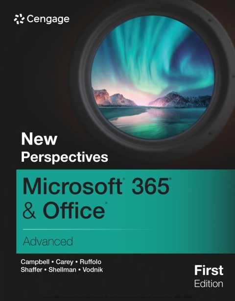 Cover image for book New Perspectives Microsoft® 365® & Office® Advanced, First Edition