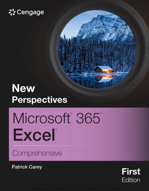 Cover image for book New Perspectives Microsoft® 365® Excel® Comprehensive