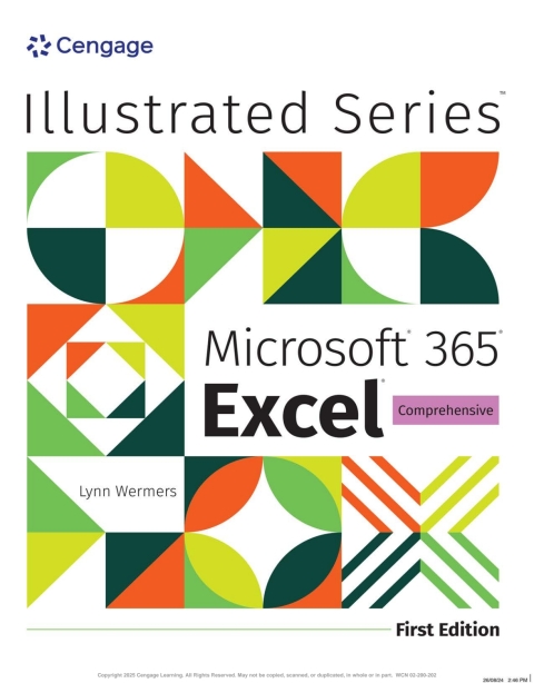 Cover image for book Illustrated Microsoft® 365® Excel® Comprehensive