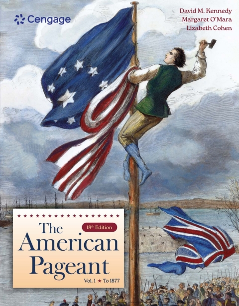 Cover image for book The American Pageant, Volume I