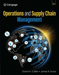 Cover image: Operations and Supply Chain Management 3rd edition 9780357901649