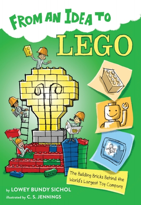 Cover image for book From an Idea to Lego
