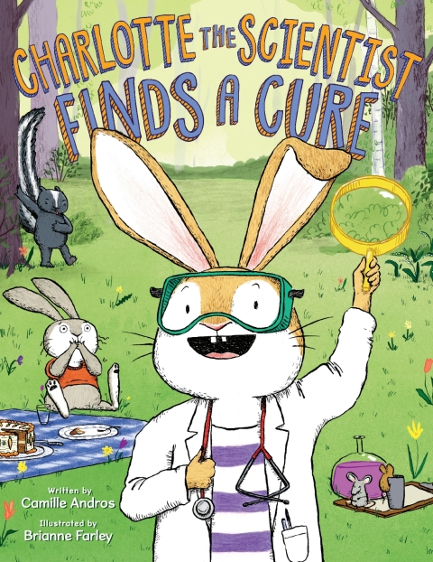 Cover image for book Charlotte the Scientist Finds a Cure