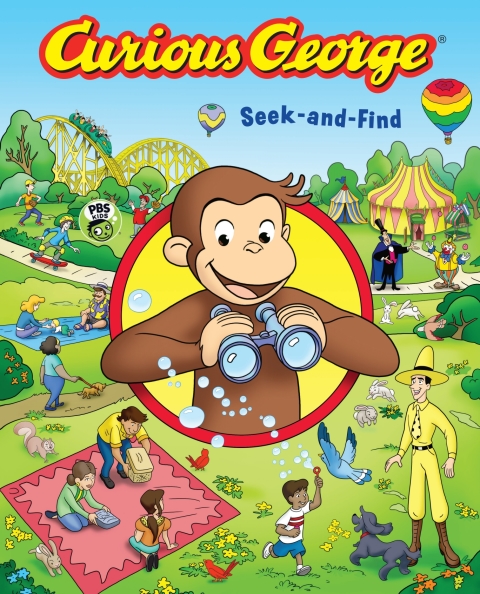 Cover image for book Curious George Seek-and-Find (CGTV)