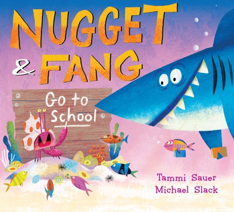 Cover image for book Nugget and Fang Go to School