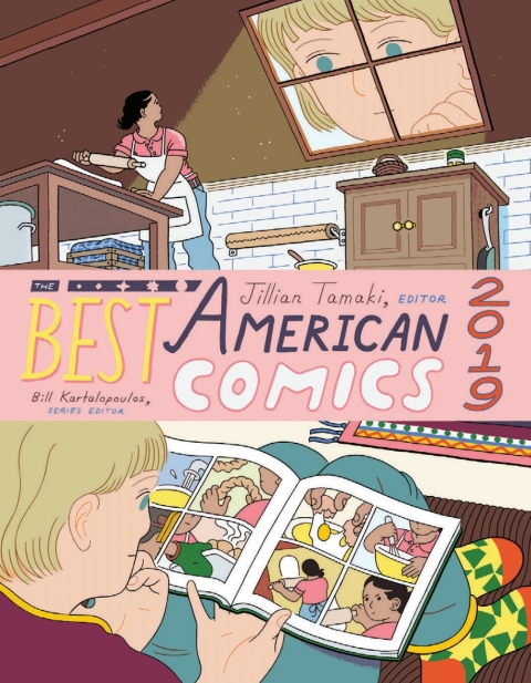 Cover image for book The Best American Comics 2019