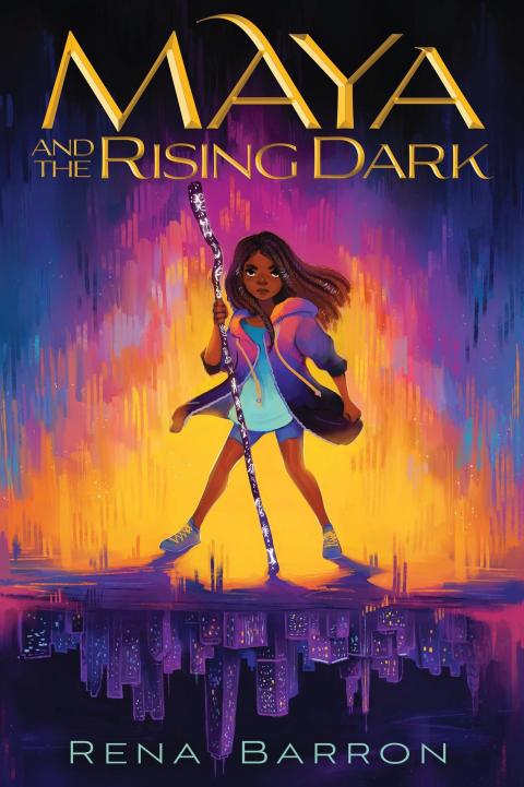 Cover image for book Maya and the Rising Dark