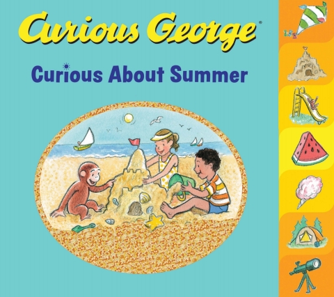 Cover image for book Curious George Curious About Summer