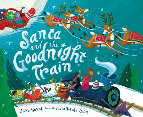 Cover image for book Santa and the Goodnight Train