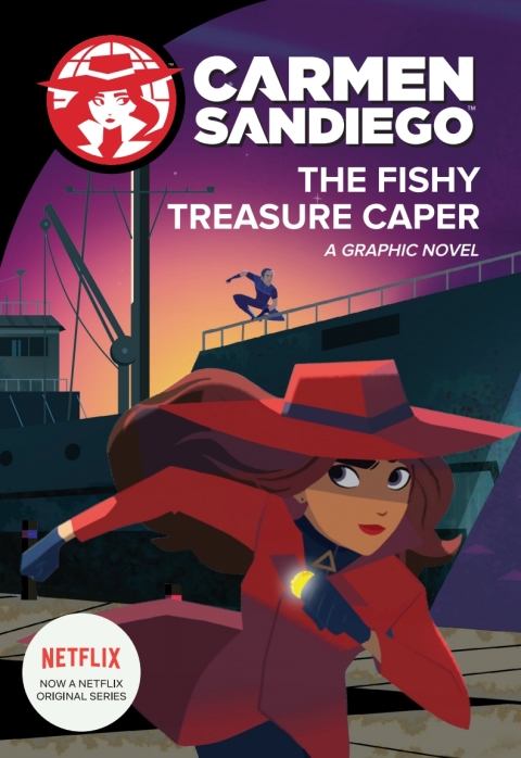 Cover image for book The Fishy Treasure Caper (Graphic Novel)