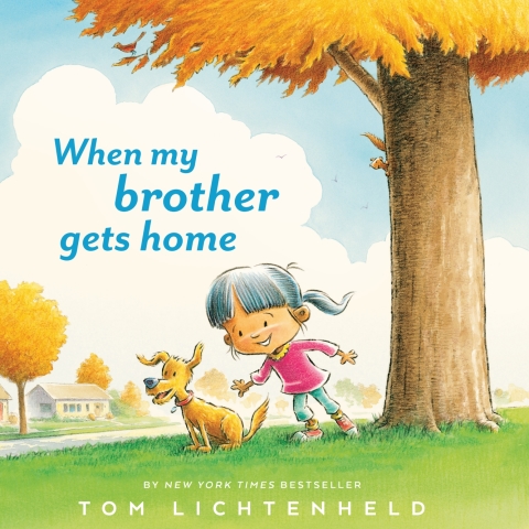 Cover image for book When My Brother Gets Home