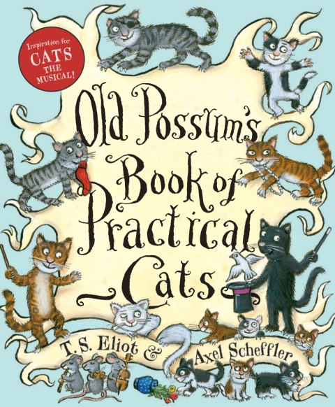 Cover image for book Old Possum's Book of Practical Cats (with full-color illustrations)