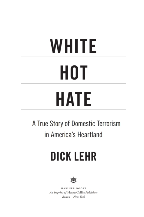 Cover image for book White Hot Hate