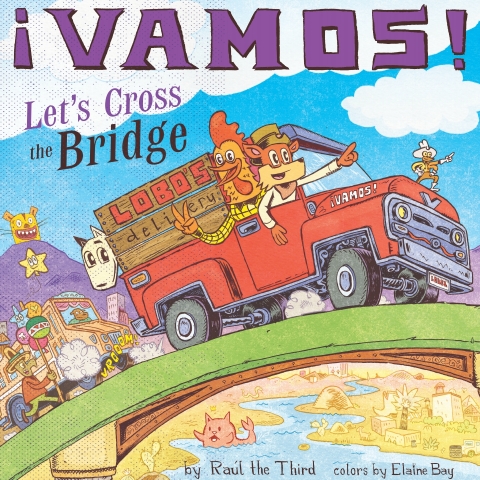 Cover image for book ¡Vamos! Let's Cross the Bridge