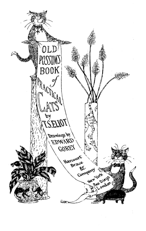 Cover image for book Old Possum's Book of Practical Cats