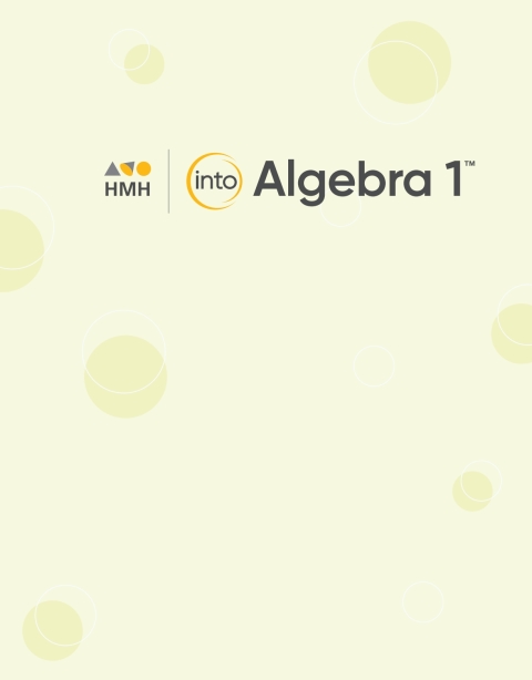 Cover image for book INTO Algebra 1 Student Edition