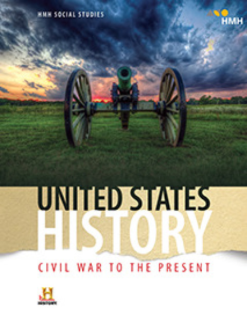 Cover image for book United States History: Civil War to the Present Student Edition Grade 6